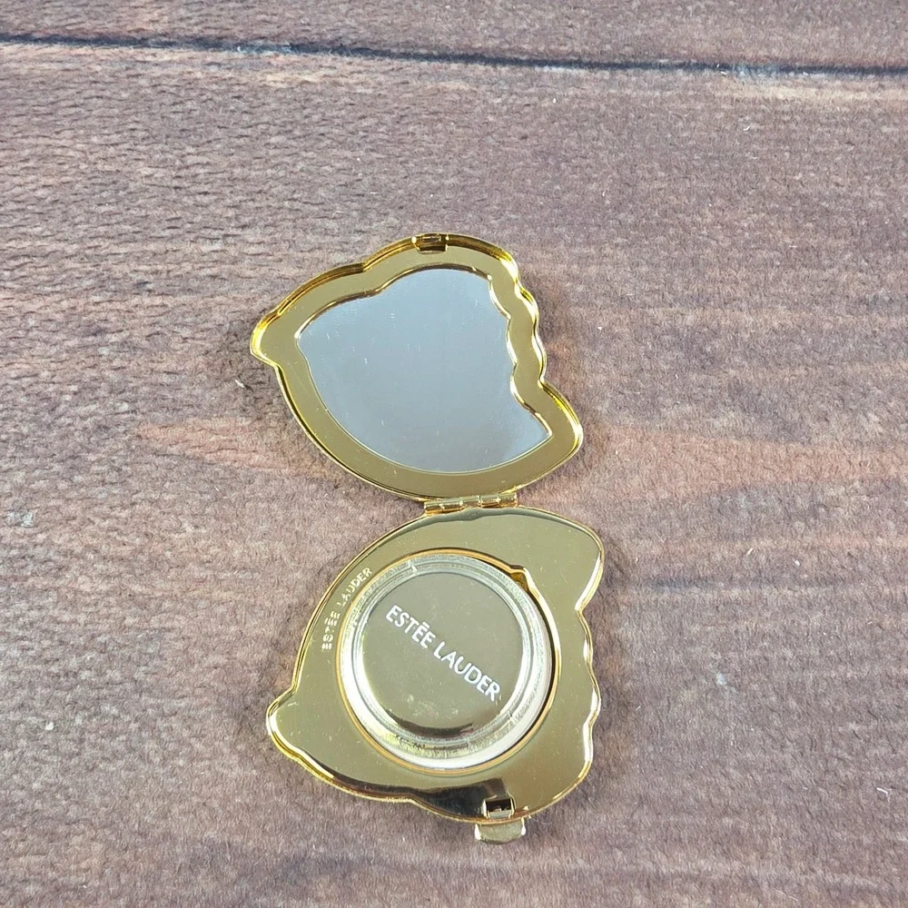 Estee Lauder Butterfly Compact Womens OS Gold Good Crystal Lucidity Powder
